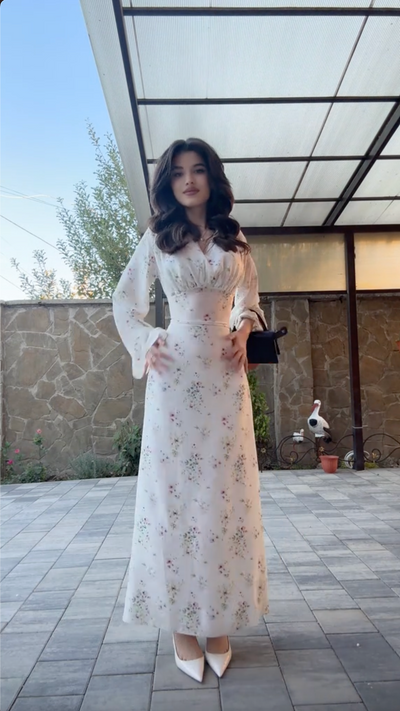 Viral Flowa Celine Dress