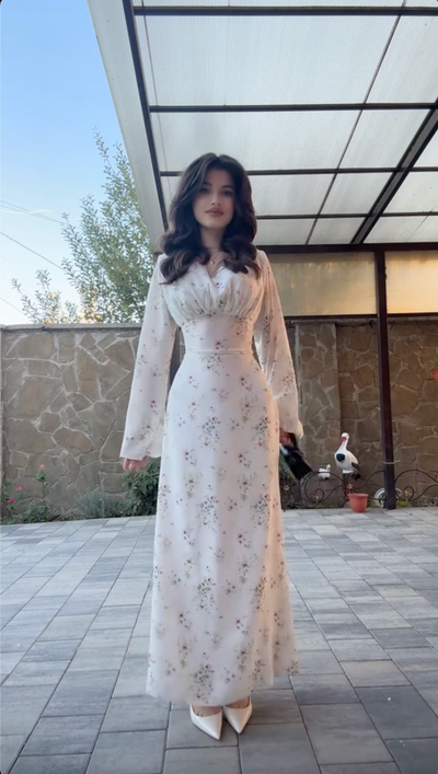 Viral Flowa Celine Dress